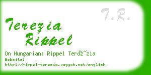 terezia rippel business card